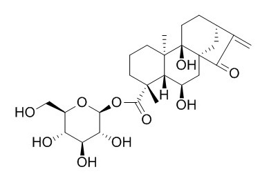 对映-6,9-二羟基-15-氧代-16-贝壳杉烯-19-酸beta-D-吡喃葡萄糖酯