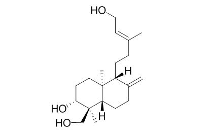 ent-Labda-8(17),13E-diene-3beta,15,18-triol