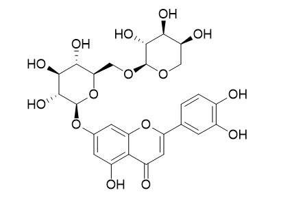 Luteolin-7-O-alpha-L-arabinopyranosyl (1->6)-beta-D-glucopyranoside